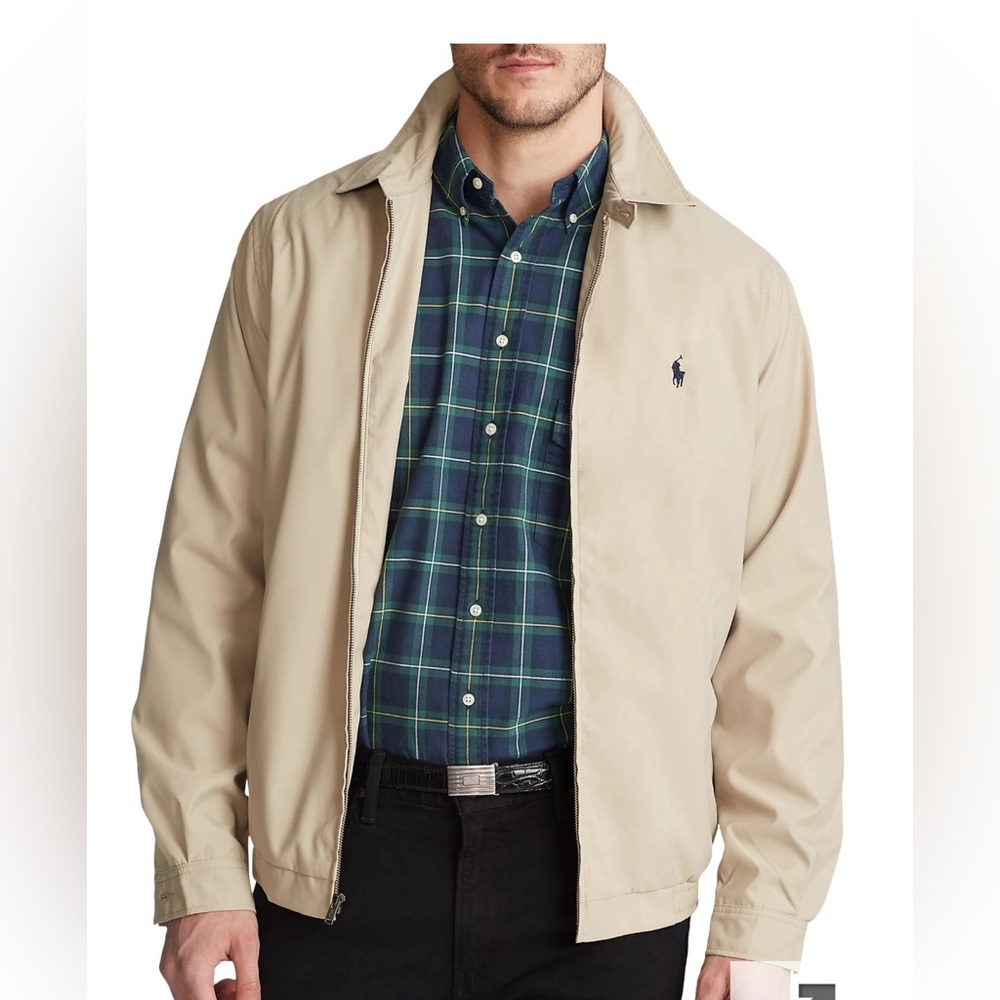Polo Ralph Lauren | Big & Tall | KHAKI Lightweight Windbreaker Coat | Size 4XB
